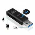 Smart Memory Card Reader 2 in 1 Card Reader USB and OTG. 