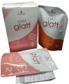 Schwarzkopf Strait Glatt Salon Pack Straightener Cream 120 x 2 = 240ML - Strong Formula for use on for Professional Use or Salon Use. 