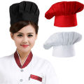 【Miga Plaza】Professional Elastic Adjustable Men Women Cap Kitchen Cooking Baker Chef Hat. 