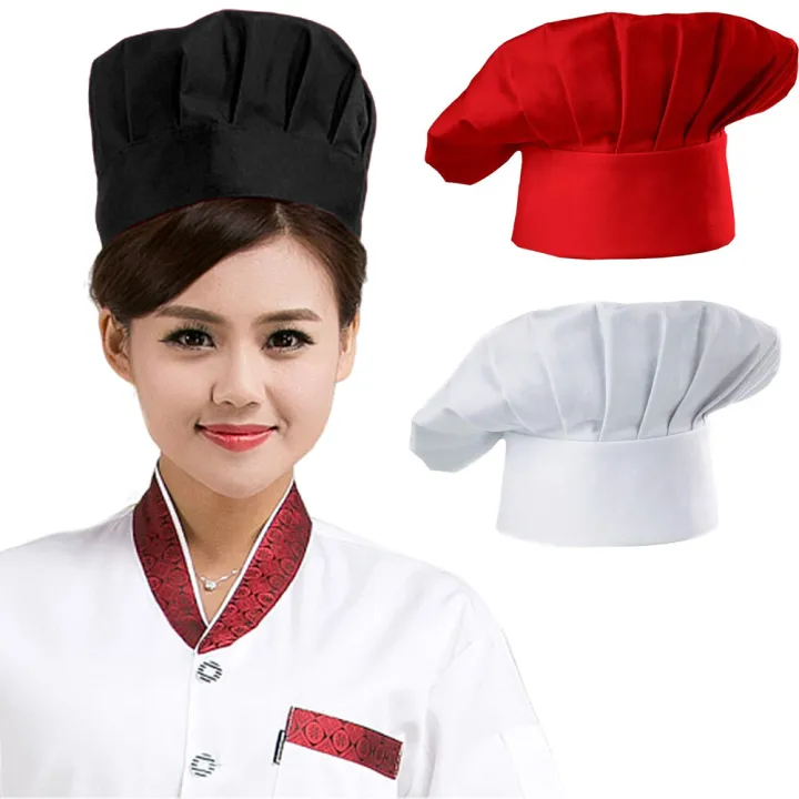 %E3%80%90Miga%20Plaza%E3%80%91Professional%20Elastic%20Adjustable%20Men%20Women%20Cap%20Kitchen%20Cooking%20Baker%20Chef%20Hat%20-%20Image%208