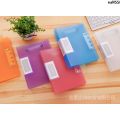 Document Folder Double Clip Plate Holder Strong Clip Small Size Translucent File A5 Ticket Bill Frosted Force Clip vYbz Invoice Folder Clip Storage _﹁. 