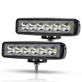 2Pcs 6 inch 18W DRL LED Work Lamp Light 4WD for  Off Road Truck Bus Boat Fog Light Car Light Assembly. 