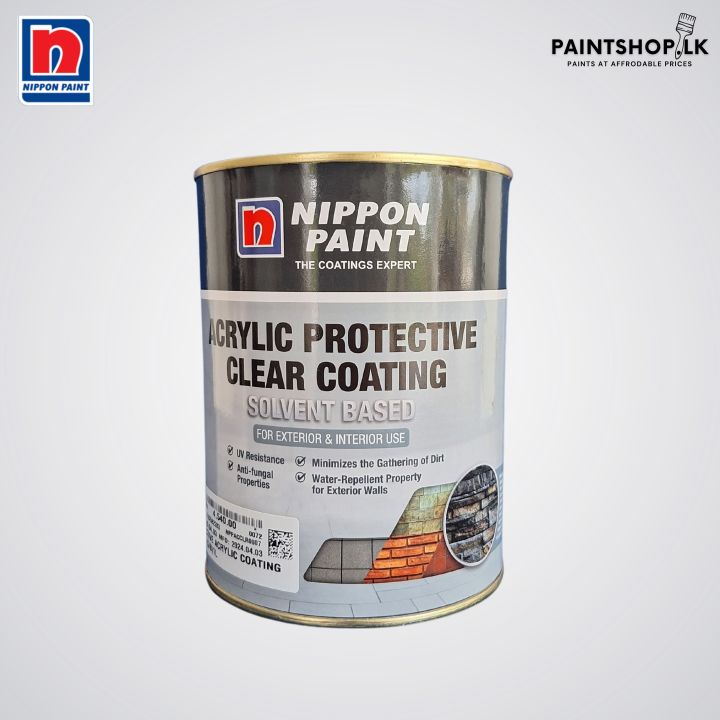 Solvent Based Acrylic Protective Clear Coating 4L