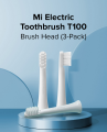 Xiaomi Mijia T100 White Smart Electric Sonic Toothbrush(Brush head in selections). 