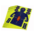 20Pcs 12X18 Inch Human Body Shape Targets Reactive Splatter Glow Fluorescent Paper Target for Archery Training. 
