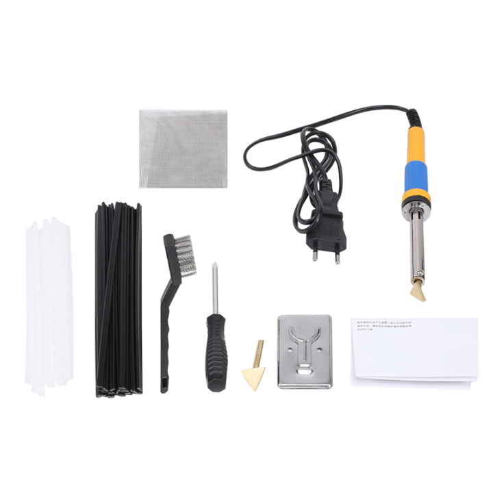 Soldering Rod Kit Metal Car Soldering Kit Plastic Welding Kit with 40 Rods Reinforcing ...