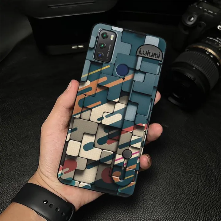 mature%20masculine%20Phone%20Case%20For%20TCL%2020E/20Y/6125F%20geometry%20simple%20Wrist%20Strap%20Phone%20Holder%20Soft%20case%20Anti-knock%20Durable%20-%20Image%2010