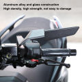Motorcycle Mirrors Stealth Winglets Mirror Kits Mirrors Motorcycle Wing Mirrors M8 M10 Mirror Mounts Universal For Nmax 155 125. 