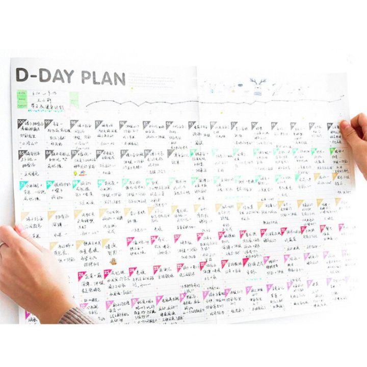 100%20Days%20Countdown%20Annual%20Plan%20Calendar%20Learning%20Schedule%20Periodic%20Planner%20Table%20For%20Kids%20Study%20Planning%20-%20Image%206