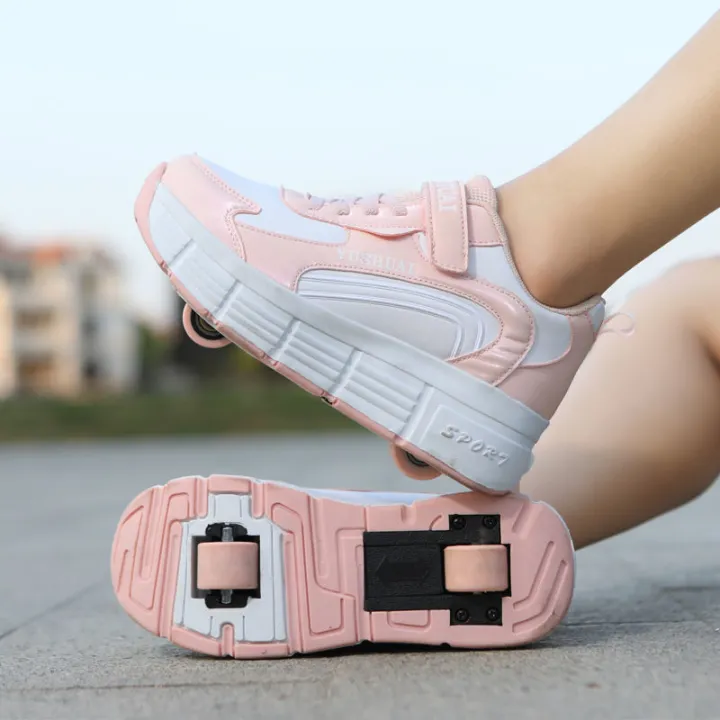 Deformation%20Heelys%20Children's%20Male%20and%20Female%20Students%20Double-Wheel%20Automatic%20Retractable%20Invisible%20Walking%20Shoes%20Single-Wheel%20the%20Skating%20Shoes%20-%20Image%205