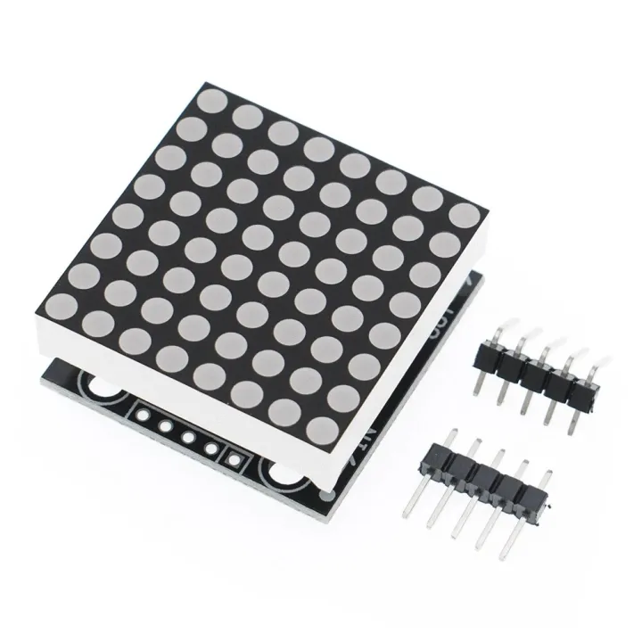 MAX7219%20Dot%20Matrix%20Module%20Microcontroller%20Display%20Module%20MCU%20LED%20Display%20Control%20Module%20For%20Arduino%205V%20DIY%20Kits%204%20in%201%20Red/Green%20-%20Image%205