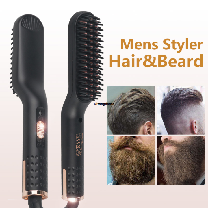 NEW%20Ceramic%20Electric%20Comb%20Straight%20Men's%20Hair%20Brush%20Straight%20Beard%20Professional%20Fast%20Heating%20Electric%20Hair%20Straightener%20-%20Image%206