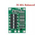 BMS 3S 40A Li-ion Lithium Battery Charger Lipo Cell Module PCB BMS 12V BMS Protection Board For Drill Motor 12.6V with Balance. 