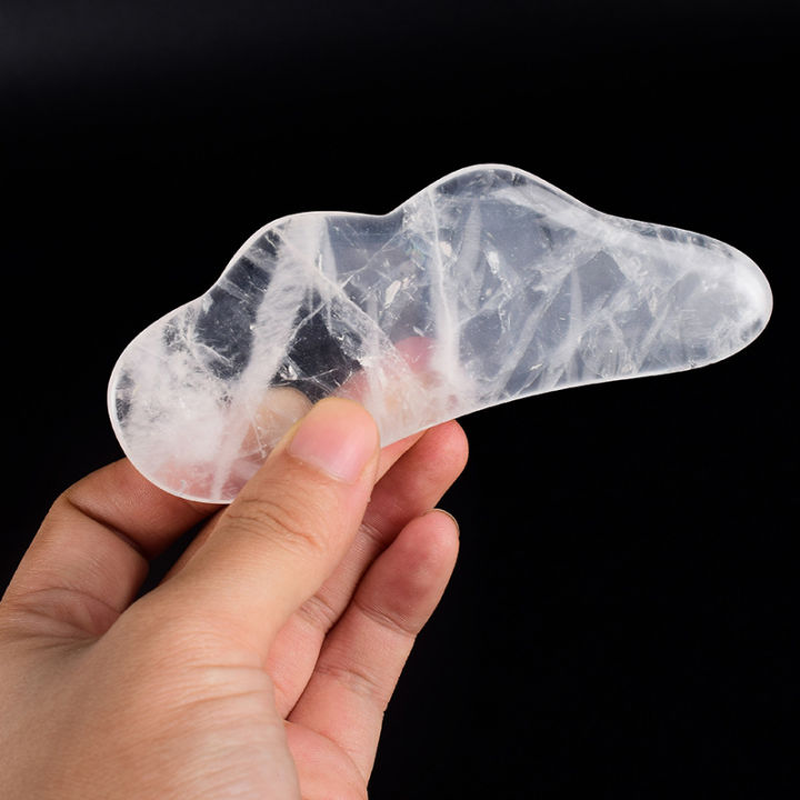 【Clearance】 White Gua Sha Gouache Scraper For Natural Jade Guasha Neck ...