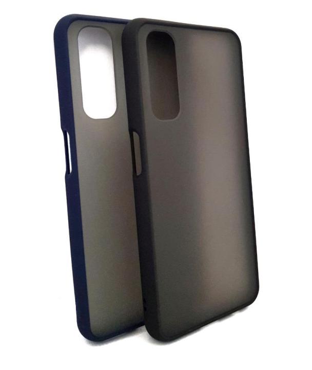 Gingle%20Series%20Matte%20Transparent%20Anti-knock%20Armor%20Back%20Cover%20Luxury%20Silicone%20Case%20For%20Realme%207%20-%20Image%202