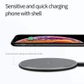 Ultra-thin Wireless Charger Pad Stand For iPhone 15 14 13 12 11 X 8 Samsung Xiaomi Desktop Mobile Phone Fast Charging Station. 