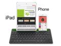 Bluetooth Keyboard With Phone Holder MIni Wireless Keyboard For Phone/Laptop/Tablet,Compatible with IOS/Windows/Android. 