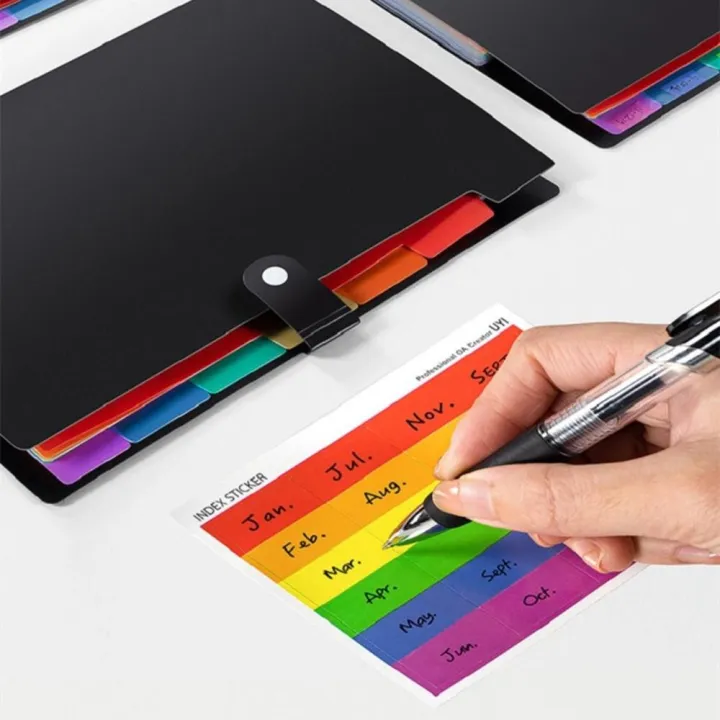 PP%20Expanding%20File%20Folder%20Unisex%20Folder%207%20Pockets%20File%20Organizer%20Large%20Capacity%20Resistant%20To%20Dirt%20Large%20Folder%20for%20Family%20-%20Image%202