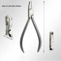 4 Sizes Clear Aligner Plier Punch Hole Thermal Forming Forcep Tear Drop Level Vertical Invisable Tool. 