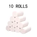 10 Rolls Paper Hand Towels Toilet Paper Toilet Roll Tissue Disposable Napkins Toilet Paper Toilet Paper 20Mar10. 