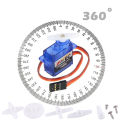 1pcs Feetech Fs90r Servo Degree Continuous Rotation Rc Servo Motor 9g For Arduino Robotic Helicopter Airplane Boat. 