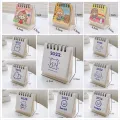 2022 cartoon small desk calendar desktop desk calendar schedule punch table double coil calendar. 
