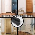 Flexible Door Bottom Sealing Strip Soundproofing Foam Sponge Strip One Side Gap Blocker Foam Strip Wind Dust Blocker Protector Guard Sealer Stopper Weatherstrip. 