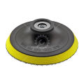 4", 4.5", 7" Velcro Grinder Pad - Red, Yellow. 