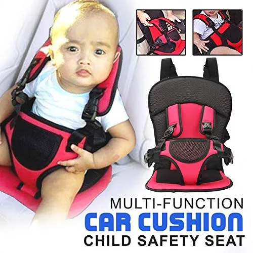 Multicolor%20Baby%20Car%20Cotton%20Cushion%20Seat%20with%20Safety%20Belt%20for%20Child%20-%20Image%202