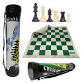 Roll-up Vinyl Foldable Chess Mat. 