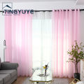 Sheer Curtains Light Diffuse Thick Polyester Voile Sheer Curtain Panels for Home. 