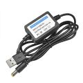 Dc Usb Power Booster Cable 5V To 12V 1A Step Up Converter Router Power Supply Cable. 