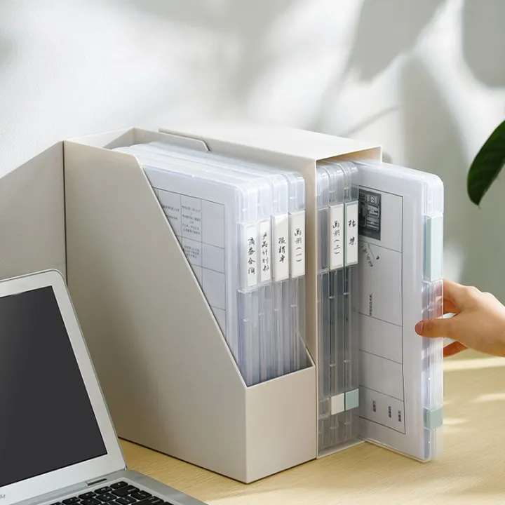 A4%20Transparent%20Storage%20Box%20Clear%20Plastic%20Document%20Paper%20Filling%20Case%20File%20Box%20Fayshow%20-%20Image%203