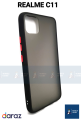 Gingle Series Matte Transparent Anti-knock Armor Back Cover Luxury Silicone Case For Realme C11. 