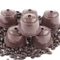 Reusable Capsule Cup Coffee Filter -For Nescafe/ Dolce Gusto -Refillable Coffee Cup Holder Pod Strainer. 