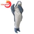 Sleeping Bag Allergy Free Cozy Flannel Adult Shark Blanket. 