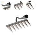Weeding Rake Garden Weeding Tool for Farming Vegetable Plowing Tilling Soil. 