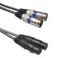 1.5M Dual Rca Male to Xlr Male Cable 2 Xlr to 2 Rca Plug Adapter Hifi Cable & Dual Female Xlr to Rca Cable. 