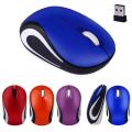Wireless Mini Mouse Computer Gaming Small Portable 1600DPI Optical Ergonomic USB Mice for PC Laptop Gift. 