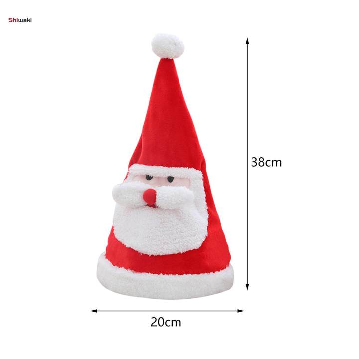 Santa%20Hat%20Singing%20and%20Dancing%20with%20Music%20Swing%20Christmas%20Costume%20Accessories%20for%20New%20Year%20Party%20Xmas%20-%20Image%208