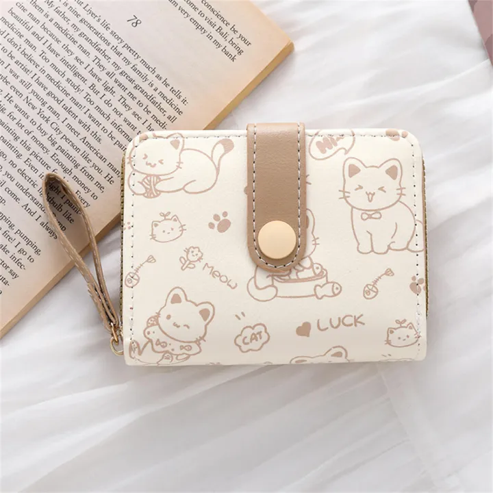 Printed%20Wallet%20Holder%20Girls%20Cute%20Purse%20Women'S%20Short%20Card%20Holder%20for%20Birthday%20Casual%20Gift%20Teenagers%20Fashion%20Personal%20-%20Image%209