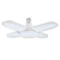 LED Bulb Fan Blade Lamp Foldable Light B22 Timing 30W Ceiling Home Garage Industrial Adjustable White Folding Lumen. 