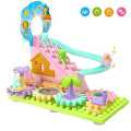 Manual Block Track Block Building Toy For Kids - Multi. 