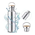 750Ml Large Capacity Stainless Steel Sports Bottle Leakproof Metal Water Bottle Environmental Water Bottle. 