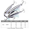 bellylady Fishing Lure 15g/20g/30g/40g High Reflective 3d Eyes Artificial Bait With Feathers Reusable Metal Lure With Hooks. 