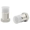 o2 sensor extender-2 x Connector Plug-silver. 