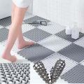 1 Piece Anti Slip Splicing PVC Bathroom Toilet Kitchen Floor Mat Non Slip Mat Toilet Floor Mat 30*30. 