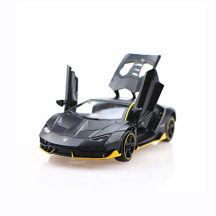 1/32%20Scale%20Lamborghini%20Centenario%20LP770-4%20Model%20Car%20Diecast%20Toy%20Cars%20Matte%20Black%20-%20Image%204