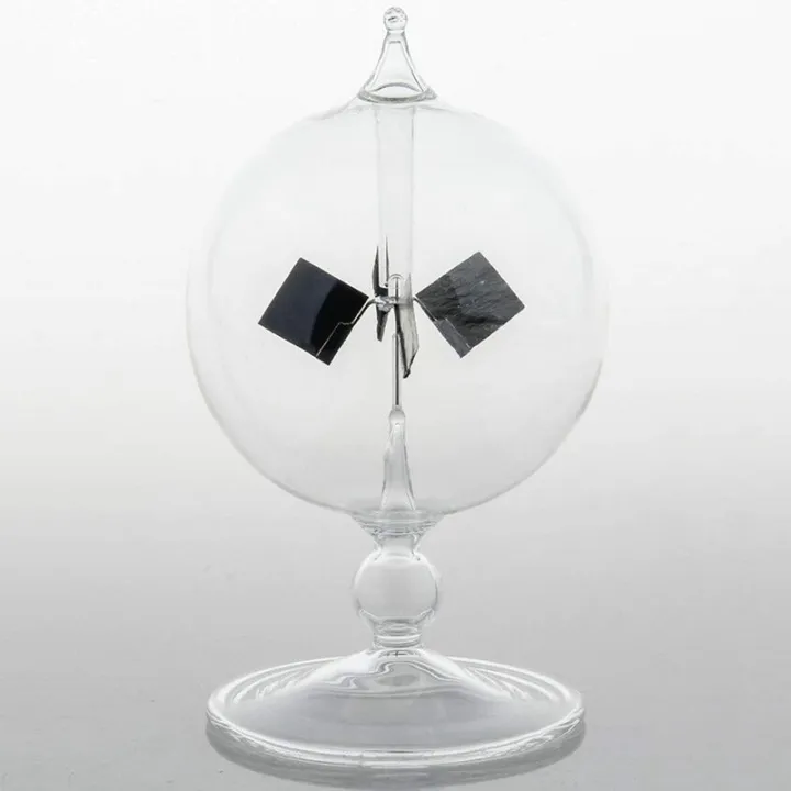 Vanes Radiometer Clear Solar Power Radiometer Spinning Vanes Glass Radiometer | Daraz.lk