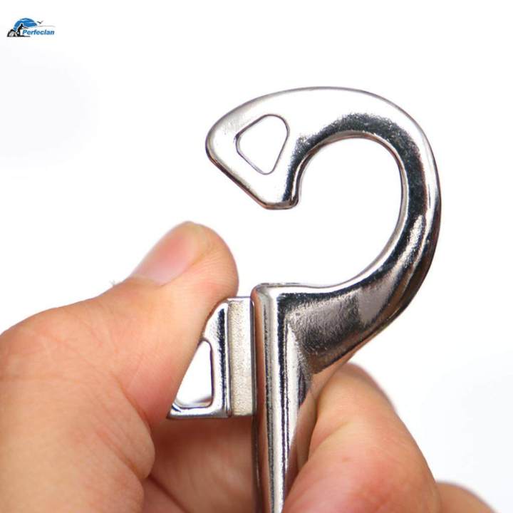 96/110mm%20Swivel%20Eye%20Bolt%20Snap%20Hook%20Single%20Ended%20Clips%20316%20Stainless%20Steel%20Buckle%20110mm%20-%20Image%208